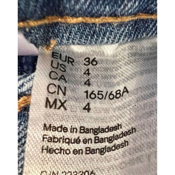 Divided‎ H&M Blue Jean Skirt Size 4 NWT - Picture 6 of 7